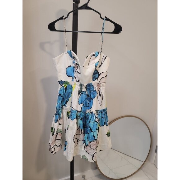 AJE. Maya Tiered Mini Dress  US 6  Floral Pattern Lined - Picture 1 of 6
